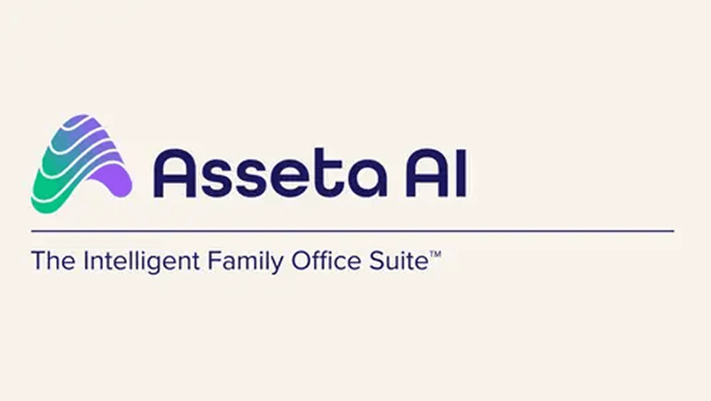 Asseta AI pitch deck — slide 1