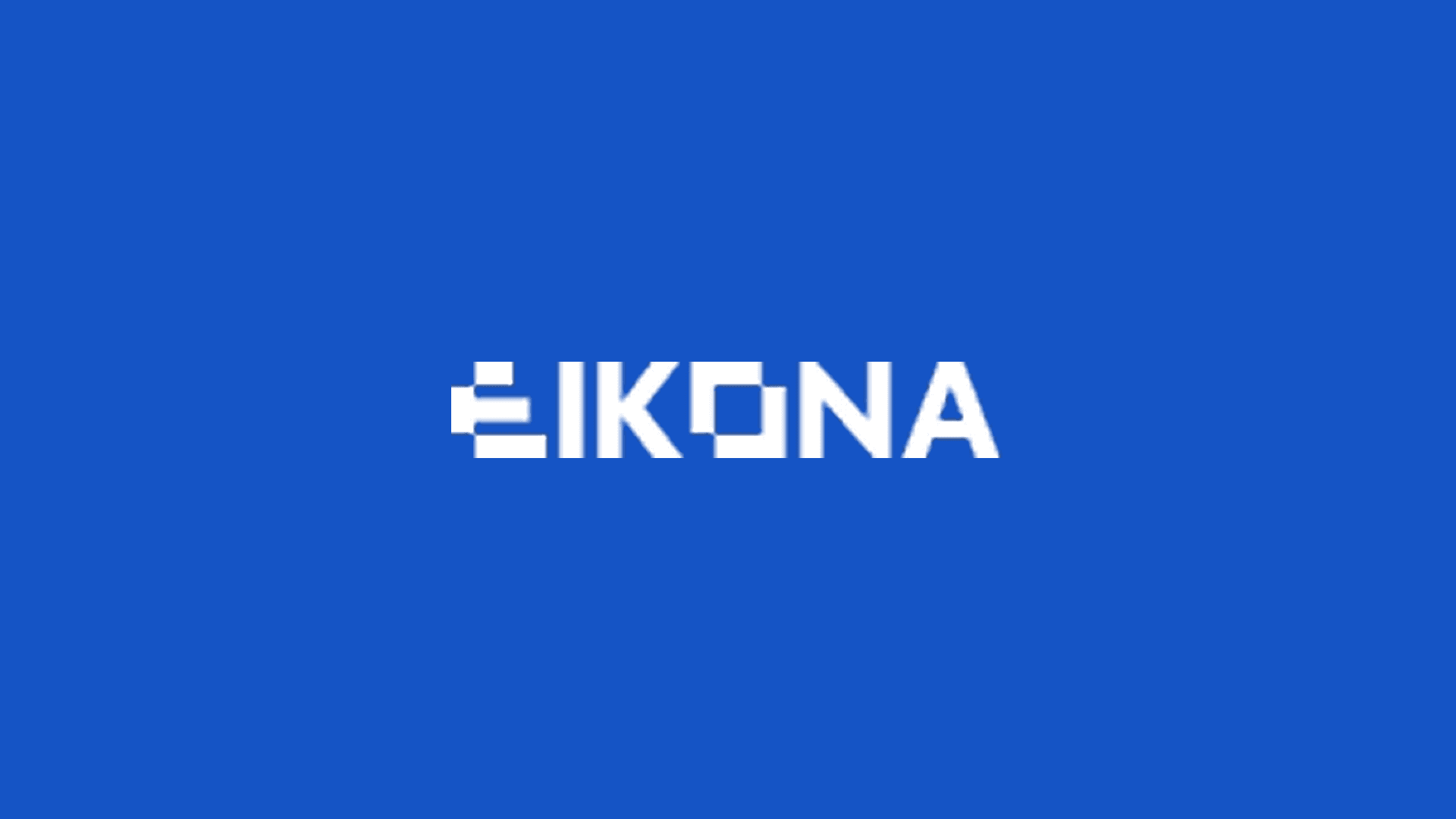 Eikona pitch deck cover