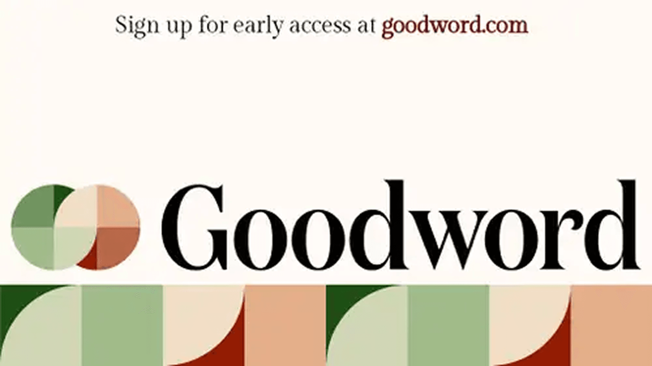 Goodword pitch deck — slide 10