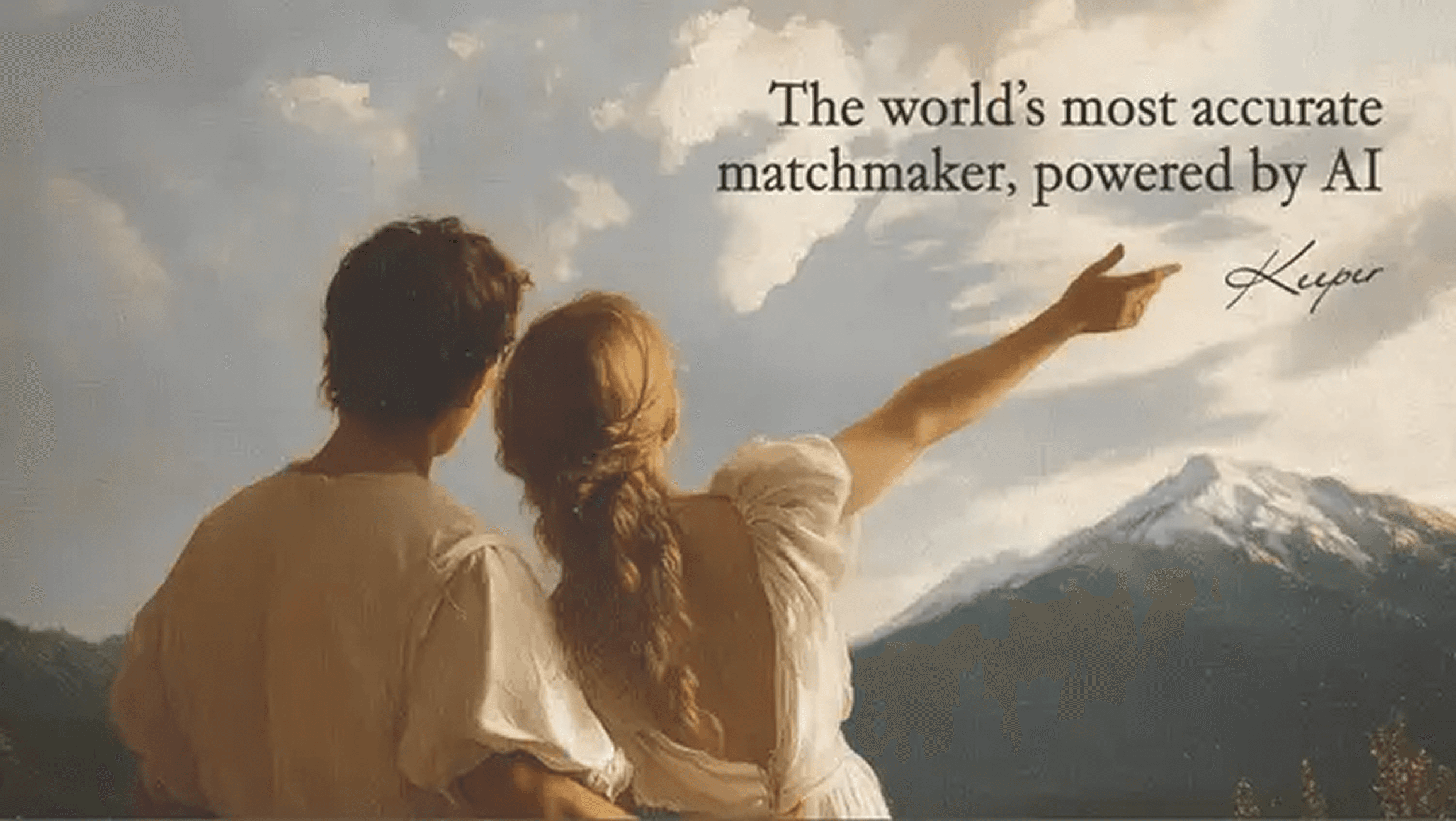 Keeper pitch deck — slide 1
