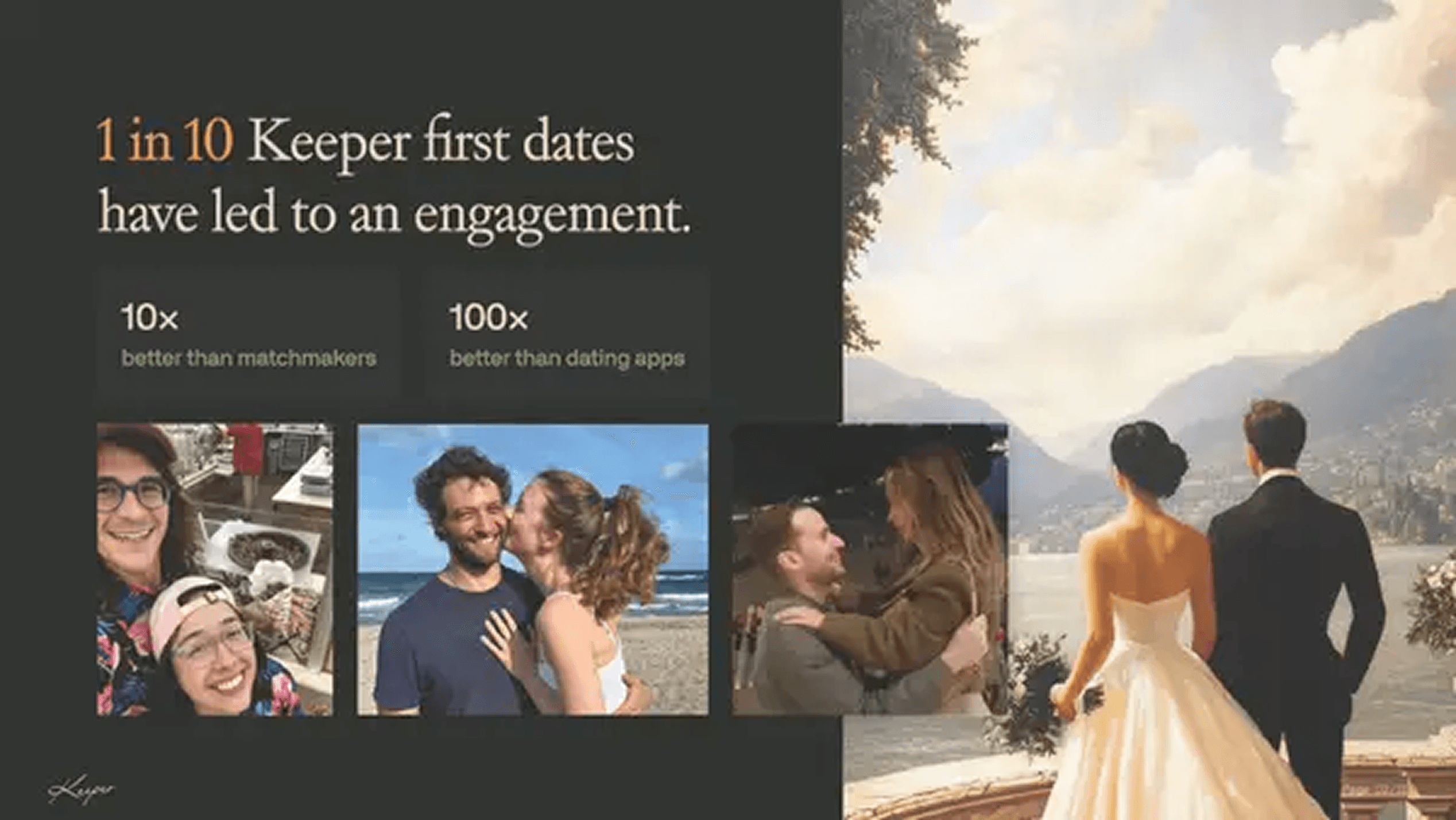 Keeper pitch deck — slide 2