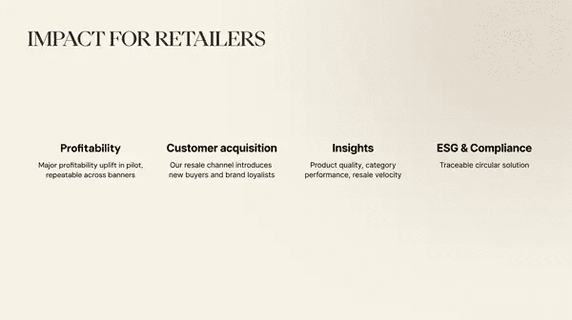 Postmoda pitch deck — slide 6