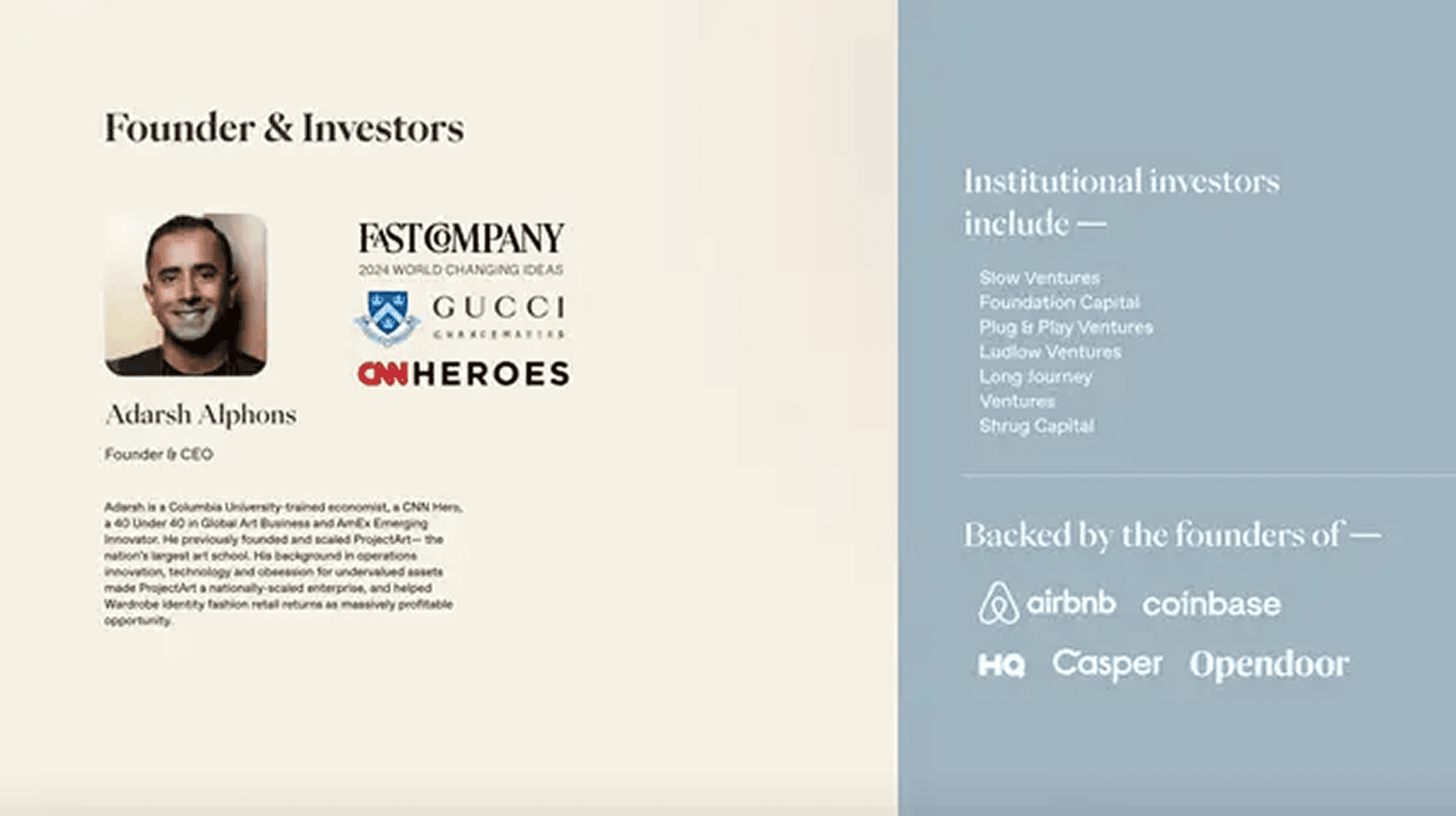 Postmoda pitch deck — slide 7