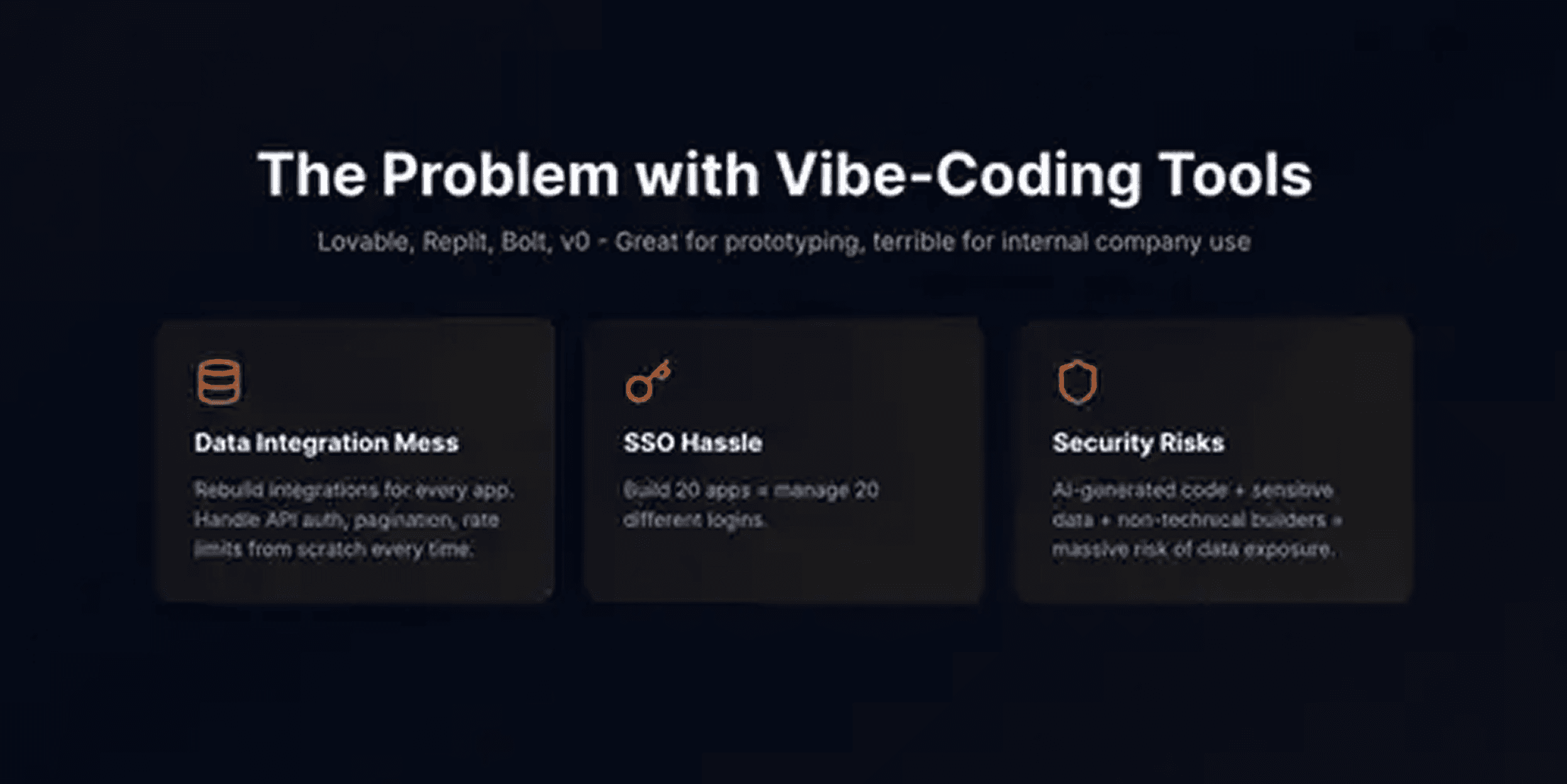Vybe pitch deck — slide 3