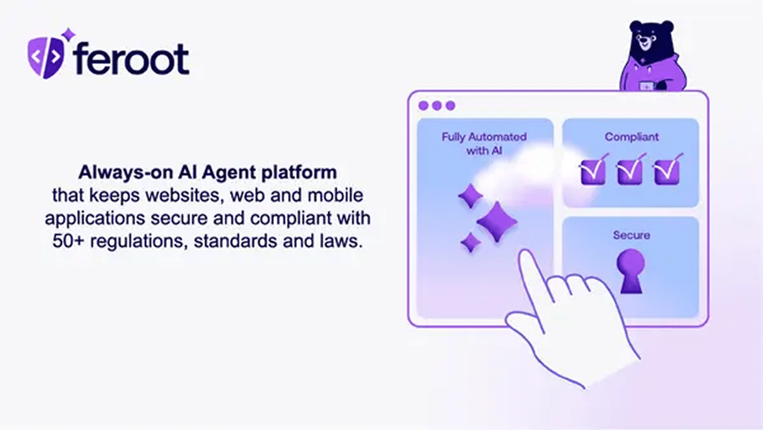 Feroot pitch deck — slide 1