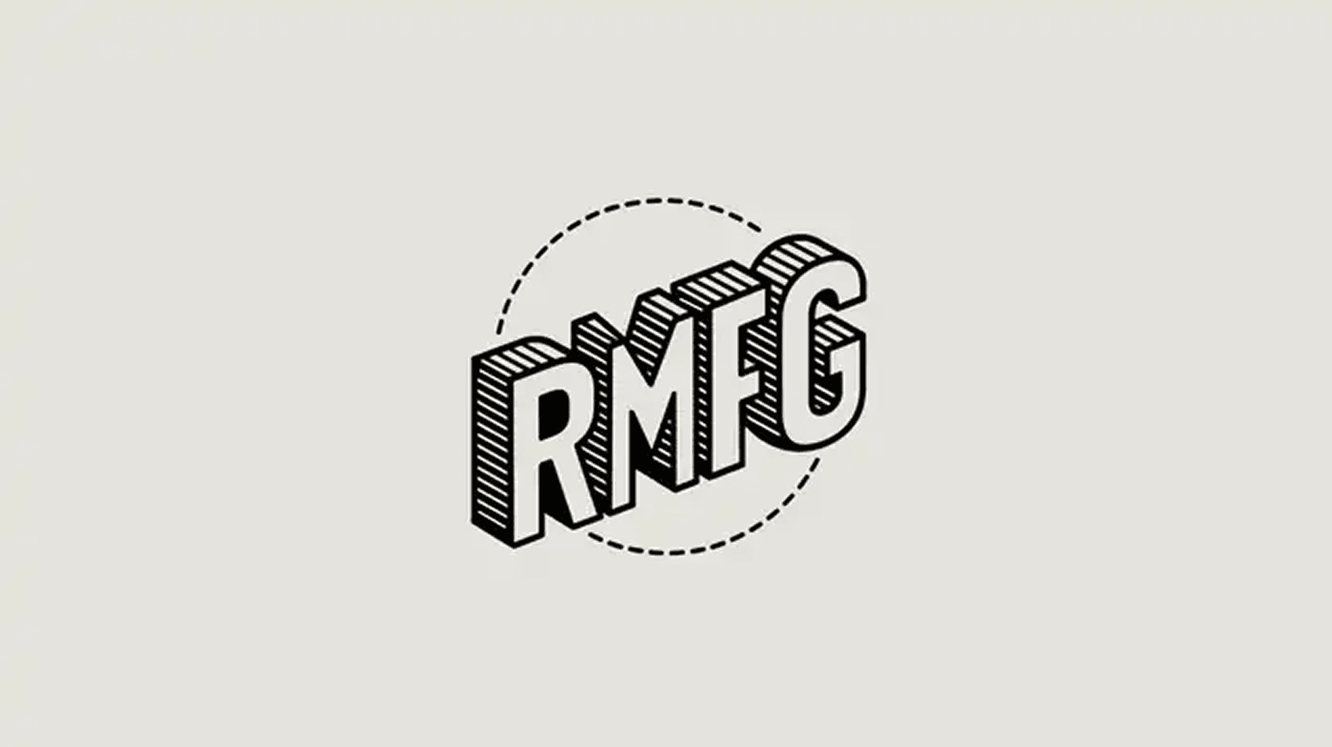 RMFG pitch deck — slide 1