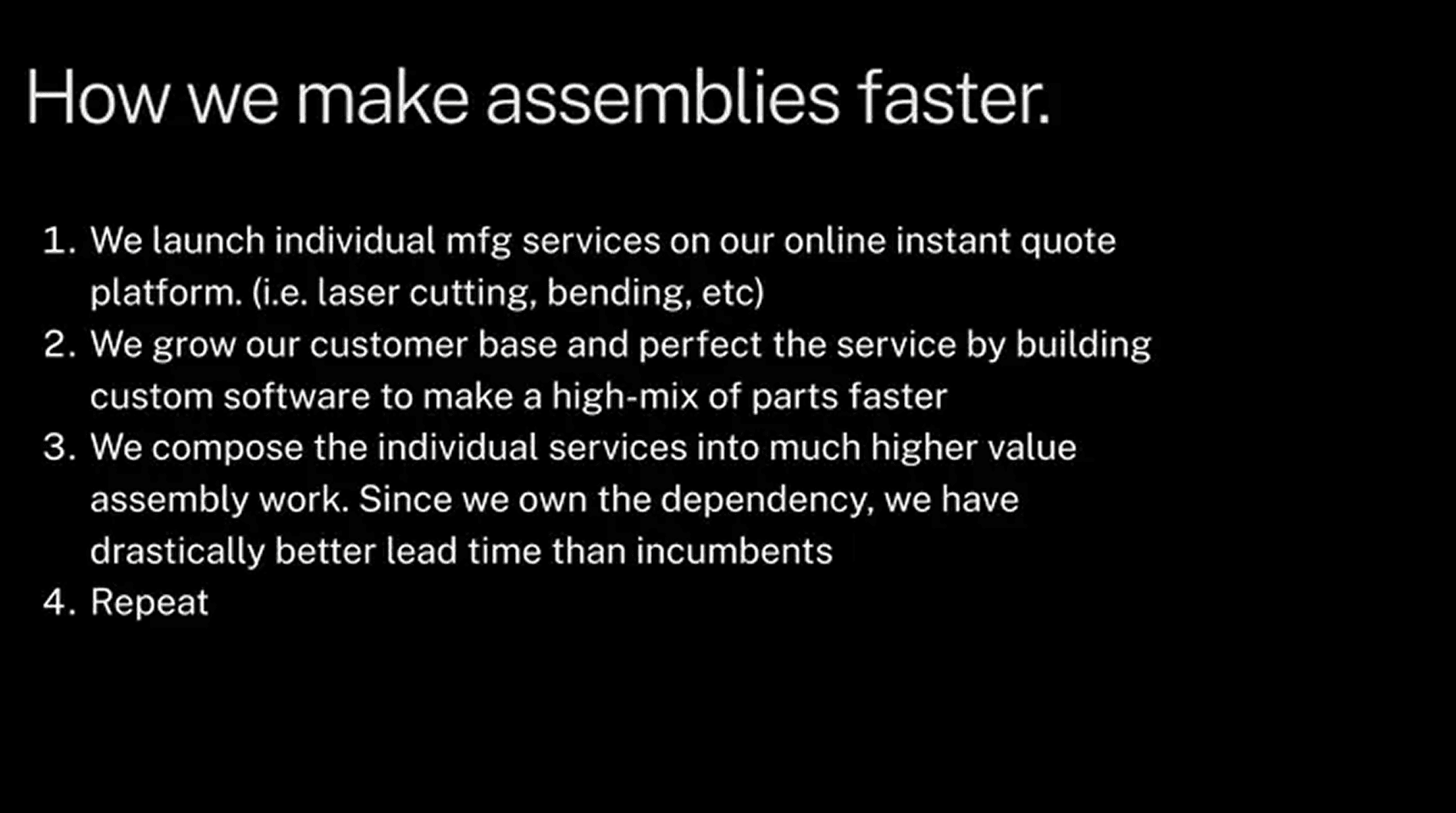 RMFG pitch deck — slide 7